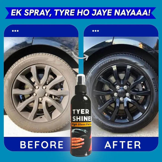 Tyre Shine & Dressing - For Cars, Bikes