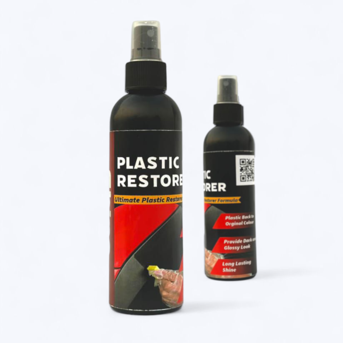 Plastic Restorer & Dressing - For Cars, Bikes